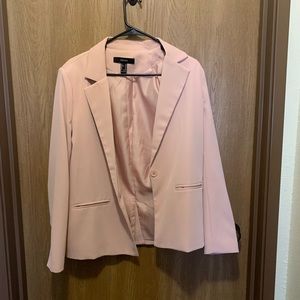Women’s pink blazer